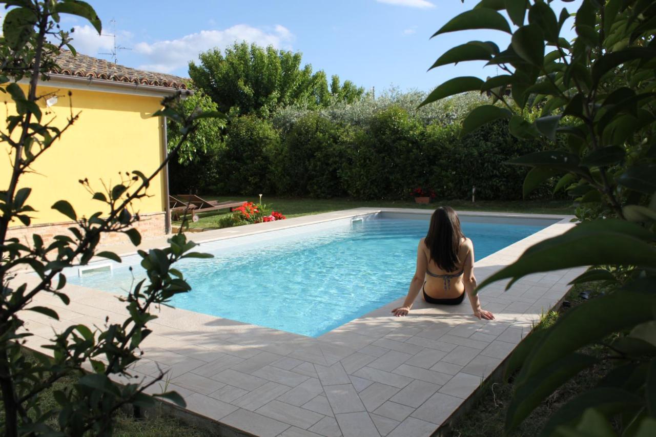 B&B Agli Ulivi Di Mascio Ostra Vetere ภายนอก รูปภาพ